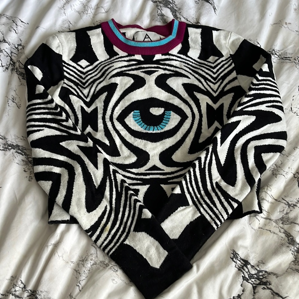 UNIF eye cropped sweater